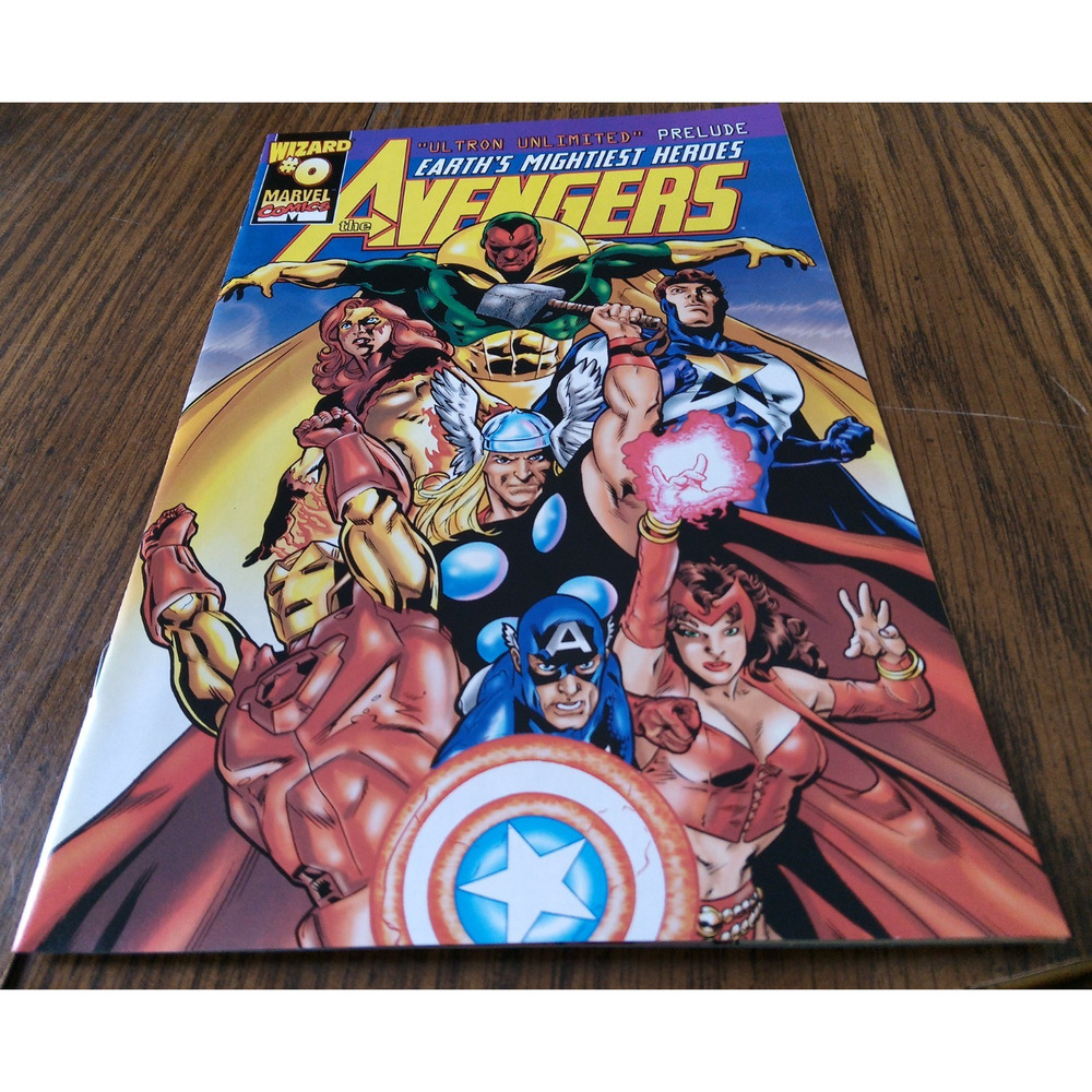 The Avengers Ultron Unlimited Prelude #0 1999 Wizard Publications